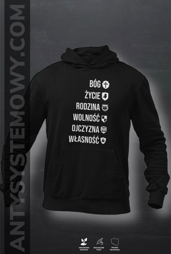 WARTOŚCI | ORGANICZNA | BLUZA BINARNA